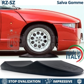 PROTECTORES DE NEUMÁTICOS Anti Deformación Negros para Alfa RZ-SZ | Originales Kuberth HECHO EN ITALIA