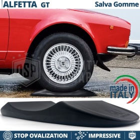 Cuscini SALVA GOMME Antiovalizzanti Neri, per Alfa Alfetta GT | Originali Kuberth MADE IN ITALY