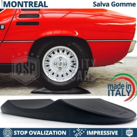 PROTECTORES DE NEUMÁTICOS Anti Deformación Negros para Alfa Montreal | Originales Kuberth HECHO EN ITALIA