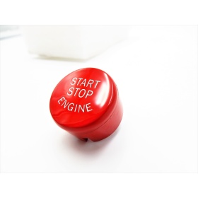 LLAVE BOTÓN DE ENCENDIDO DEL MOTOR ROJO "START STOP ENGINE" EN ABS PARA BMW SERIE 7 ( G11 G12 ) con Bóton OFF, ANTICHUADO NO HUELLAS