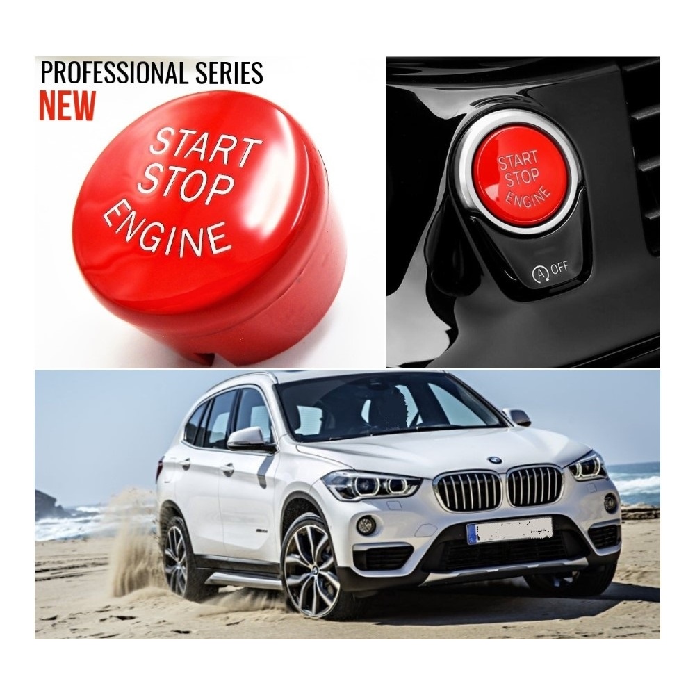 LLAVE BOTÓN DE ENCENDIDO DEL MOTOR ROJO "START STOP ENGINE" EN ABS PARA BMW SERIE X1 ( F48) con Bóton OFF, ANTICHUADO NO HUELLAS LLAVE BOTÓN DE ENCENDIDO DEL MOTOR ROJO "START STOP ENGINE" EN ABS PARA BMW SERIE X1 ( F48) con Bóton OFF, ANTICHUADO NO HUELLAS