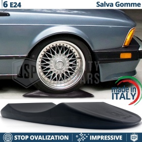 PROTECTORES DE NEUMÁTICOS Anti Deformación Negros para Bmw Serie 6 E24 | Originales Kuberth HECHO EN ITALIA