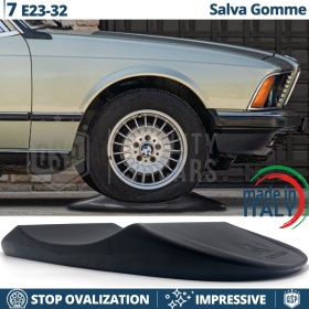 PROTECTORES DE NEUMÁTICOS Anti Deformación Negros para Bmw Serie 7 E23-E32 | Originales Kuberth HECHO EN ITALIA