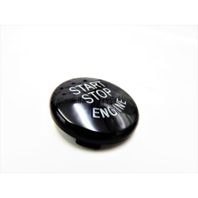 KEY ENGINE IGNITION BLACK BUTTON "START STOP ENGINE" IN ABS FOR BMW VERSIONS E, Anti-Scratches NO FOOTPRINT