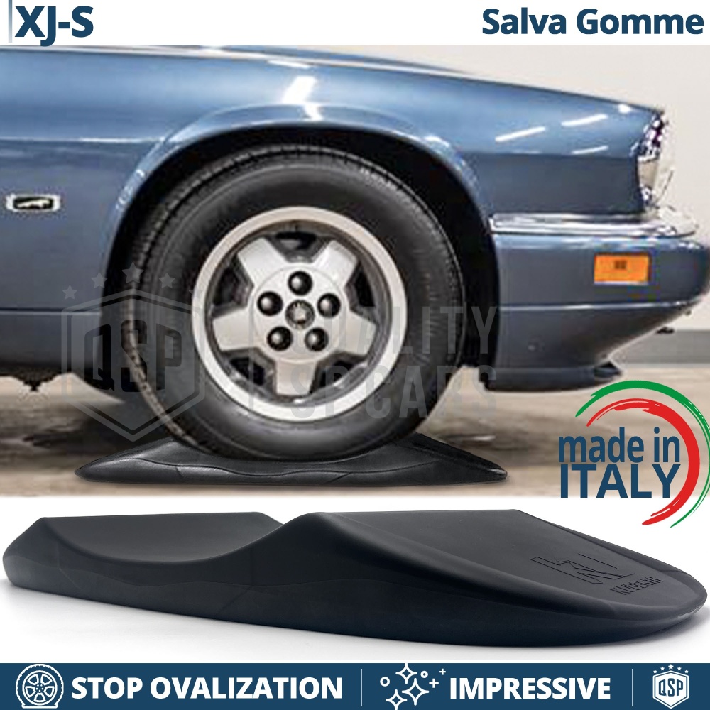 PROTECTORES DE NEUMÁTICOS Anti Deformación Negros para Jaguar XJ-S | Originales Kuberth HECHO EN ITALIA