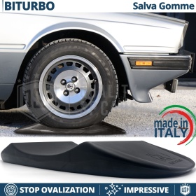 PROTECTORES DE NEUMÁTICOS Anti Deformación Negros para Maserati Biturbo | Originales Kuberth HECHO EN ITALIA