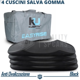 PROTECTORES DE NEUMÁTICOS Anti Deformación Negros para Maserati Biturbo | Originales Kuberth HECHO EN ITALIA