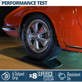PROTECTORES DE NEUMÁTICOS Anti Deformación Negros para Maserati Biturbo | Originales Kuberth HECHO EN ITALIA