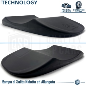 PROTECTORES DE NEUMÁTICOS Anti Deformación Negros para Maserati Biturbo | Originales Kuberth HECHO EN ITALIA