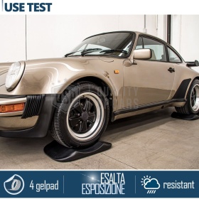 PROTECTORES DE NEUMÁTICOS Anti Deformación Negros para Porsche 911, 911 Carrera | Originales Kuberth HECHO EN ITALIA