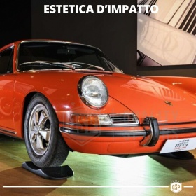PROTECTORES DE NEUMÁTICOS Anti Deformación Negros para Porsche 912 | Originales Kuberth HECHO EN ITALIA