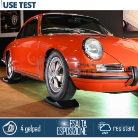 PROTECTORES DE NEUMÁTICOS Anti Deformación Negros para Porsche 912 | Originales Kuberth HECHO EN ITALIA