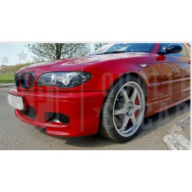 3x RIÑONES REJILLA para BMW SERIE 3 CUPÉ/DESCAPOTABLE (E46) 03-06 Facelift en colores M Sport