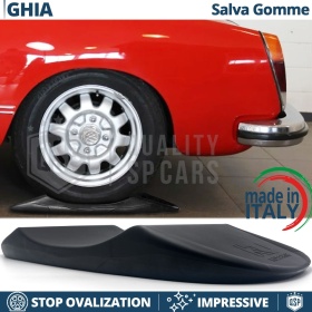 PROTECTORES DE NEUMÁTICOS Anti Deformación Negros para Volkswagen Karmann Ghia | Originales Kuberth HECHO EN ITALIA