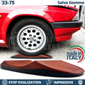 PROTECTORES DE NEUMÁTICOS Anti Deformación, Rojos para Alfa 33-75 | Originales Kuberth HECHO EN ITALIA