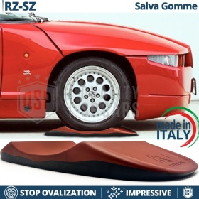 PROTECTORES DE NEUMÁTICOS Anti Deformación, Rojos para Alfa RZ-SZ | Originales Kuberth HECHO EN ITALIA