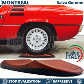 PROTECTORES DE NEUMÁTICOS Anti Deformación, Rojos para Alfa Montreal | Originales Kuberth HECHO EN ITALIA