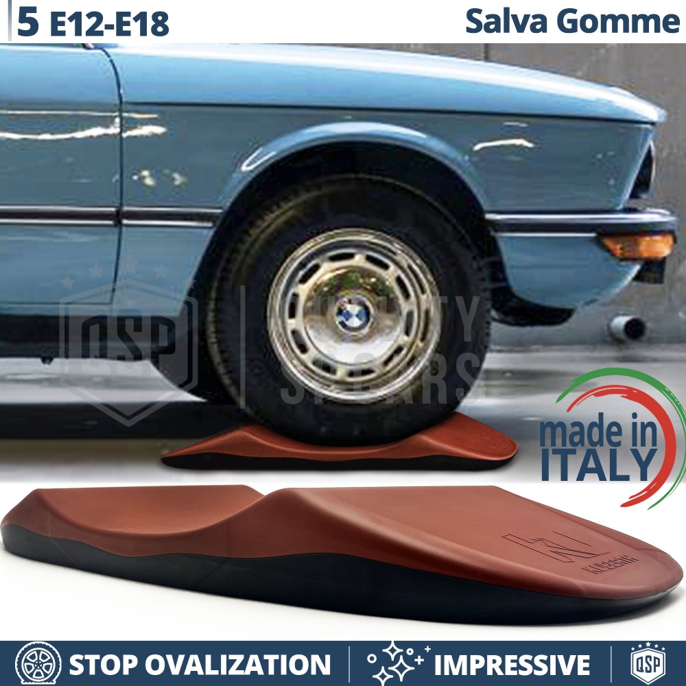 PROTECTORES DE NEUMÁTICOS Anti Deformación, Rojos para Bmw Serie 5 E12-E28 | Originales Kuberth HECHO EN ITALIA