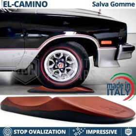 PROTECTORES DE NEUMÁTICOS Anti Deformación, Rojos para Chevrolet El-Camino | Originales Kuberth HECHO EN ITALIA