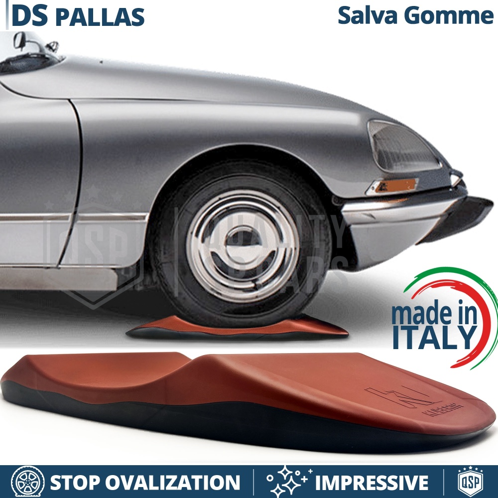 PROTECTORES DE NEUMÁTICOS Anti Deformación, Rojos para Citroen DS Pallas | Originales Kuberth HECHO EN ITALIA