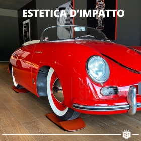 PROTECTORES DE NEUMÁTICOS Anti Deformación, Rojos para Maserati Biturbo | Originales Kuberth HECHO EN ITALIA