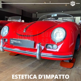PROTECTORES DE NEUMÁTICOS Anti Deformación, Rojos para Porsche 356 | Originales Kuberth HECHO EN ITALIA