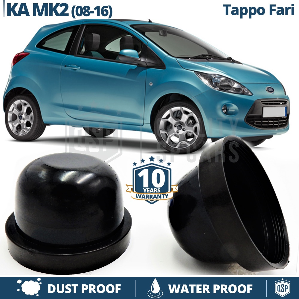 1 TAPPO MAGGIORATO FARI Anteriori per FORD KA mk2 (08-16) Coperchio ANTIPOLVERE Installazione KIT LED E XENON 1 TAPPO MAGGIORATO FARI Anteriori per FORD KA mk2 (08-16) Coperchio ANTIPOLVERE Installazione KIT LED E XENON