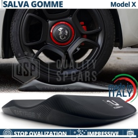 PROTECTORES DE NEUMÁTICOS Carbono para Fiat Barchetta, Anti Deformación | Originales Kuberth HECHO EN ITALIA