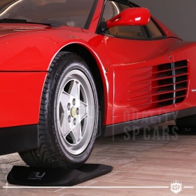 PROTECTORES DE NEUMÁTICOS Carbono para Ferrari 328, Anti Deformación | Originales Kuberth HECHO EN ITALIA