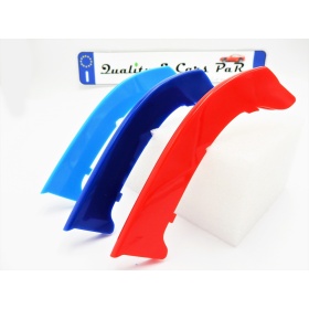 3x RIÑONES REJILLA para BMW SERIE 3 (E90 E91) DESDE 2009- FACELIFT en colores M Sport