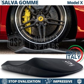 PROTECTORES DE NEUMÁTICOS Carbono para Ferrari 612 Scaglietti, Anti Deformación | Originales Kuberth HECHO EN ITALIA