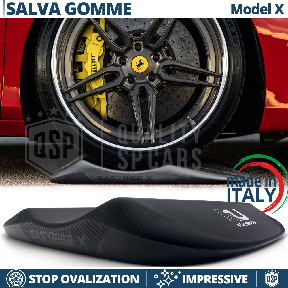 PROTECTORES DE NEUMÁTICOS Carbono para Ferrari 612 Scaglietti, Anti Deformación | Originales Kuberth HECHO EN ITALIA