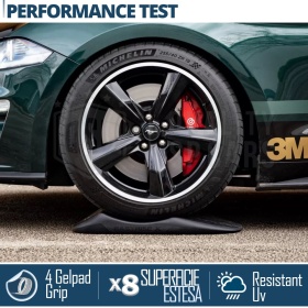 PROTECTORES DE NEUMÁTICOS Carbono para Ford Mustang, Anti Deformación | Originales Kuberth HECHO EN ITALIA