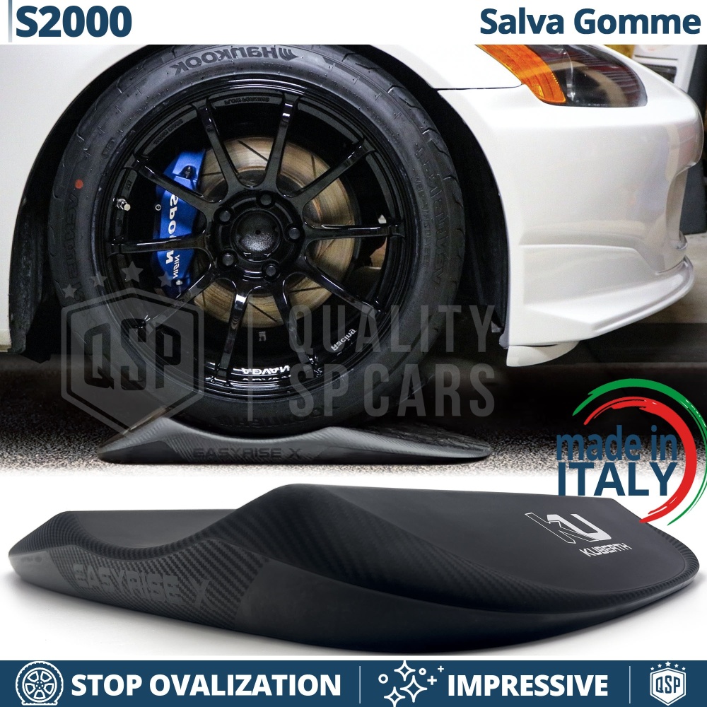 PROTECTORES DE NEUMÁTICOS Carbono para Honda S2000, Anti Deformación | Originales Kuberth HECHO EN ITALIA