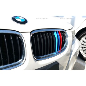 3x RIÑONES REJILLA para BMW SERIE 3 (E90 E91) DESDE 2009- FACELIFT en colores M Sport