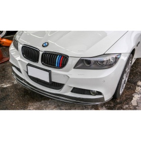 3x RIÑONES REJILLA para BMW SERIE 3 (E90 E91) DESDE 2009- FACELIFT en colores M Sport