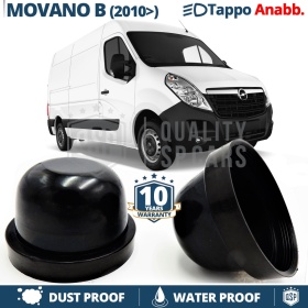 1 TAPÓN GUARDAPOLVO de faro para OPEL MOVANO B (2010-) Luces de Cruce Cubierta Bombilla para Installación Kit Led Xenon