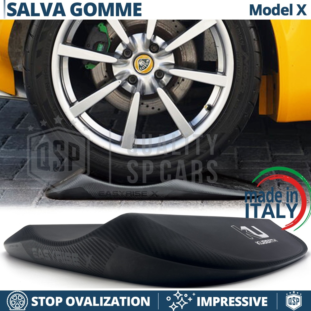 Cuscini SALVA GOMME Carbon Per Lotus Exige, Antiovalizzanti Ruote | Originali Kuberth MADE IN ITALY