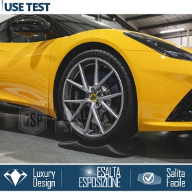 Cuscini SALVA GOMME Carbon Per Lotus Emira, Antiovalizzanti Ruote | Originali Kuberth MADE IN ITALY