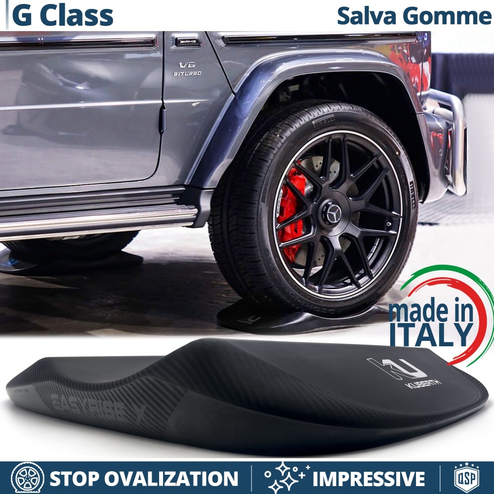 PROTECTORES DE NEUMÁTICOS Carbono para Mercedes Clase G, Anti Deformación | Originales Kuberth HECHO EN ITALIA