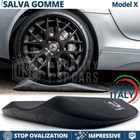 PROTECTORES DE NEUMÁTICOS Carbono para Mercedes Clase S Coupe, Anti Deformación | Originales Kuberth HECHO EN ITALIA