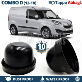 1 TAPPO MAGGIORATO FARI ABBAGLIANTI per OPEL COMBO D (12-18) Coperchio ANTIPOLVERE Installazione KIT LED E XENON
