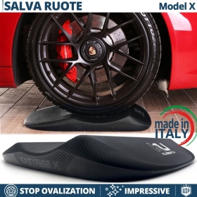 PROTECTORES DE NEUMÁTICOS Carbono para Porsche Cayenne, Anti Deformación | Originales Kuberth HECHO EN ITALIA