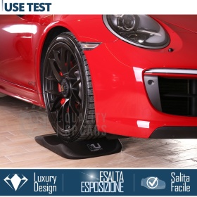 Carbon TIRE CRADLES For Porsche Carrera GT, Flat Stop Protector | Original Kuberth MADE IN ITALY