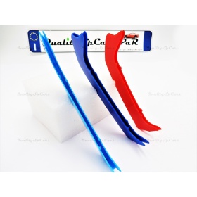 3x Grille COVER STRIPES in Colors M Sport for BMW 1 Series (F20 F21) 11-14 with 11 vertical grills