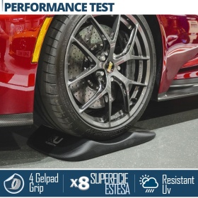 PROTECTORES DE NEUMÁTICOS Carbono para Ford GT, Anti Deformación | Originales Kuberth HECHO EN ITALIA