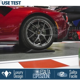 PROTECTORES DE NEUMÁTICOS Carbono para Ford GT, Anti Deformación | Originales Kuberth HECHO EN ITALIA
