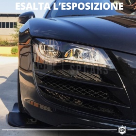 PROTECTORES DE NEUMÁTICOS Negros para Audi R8, Anti Deformación | Originales Kuberth HECHO EN ITALIA