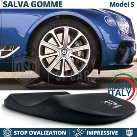PROTECTORES DE NEUMÁTICOS Negros para Bentley Mulsanne, Anti Deformación | Originales Kuberth HECHO EN ITALIA