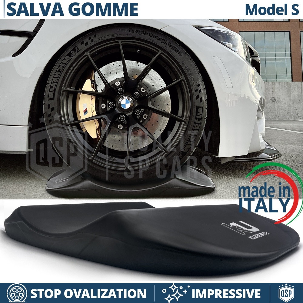 PROTECTORES DE NEUMÁTICOS Negros para Bmw Z4, Anti Deformación | Originales Kuberth HECHO EN ITALIA